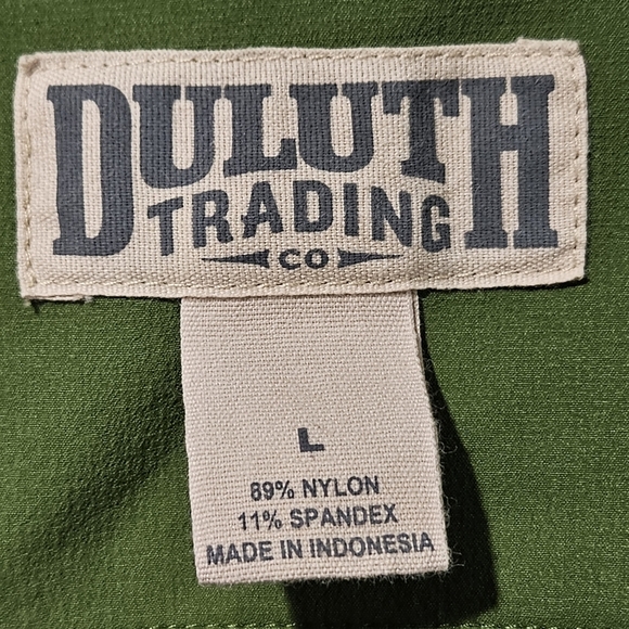 Duluth Trading Co Mens‎ Large Green Flexpedition Hooded Jacket 47202 - Picture 10 of 14